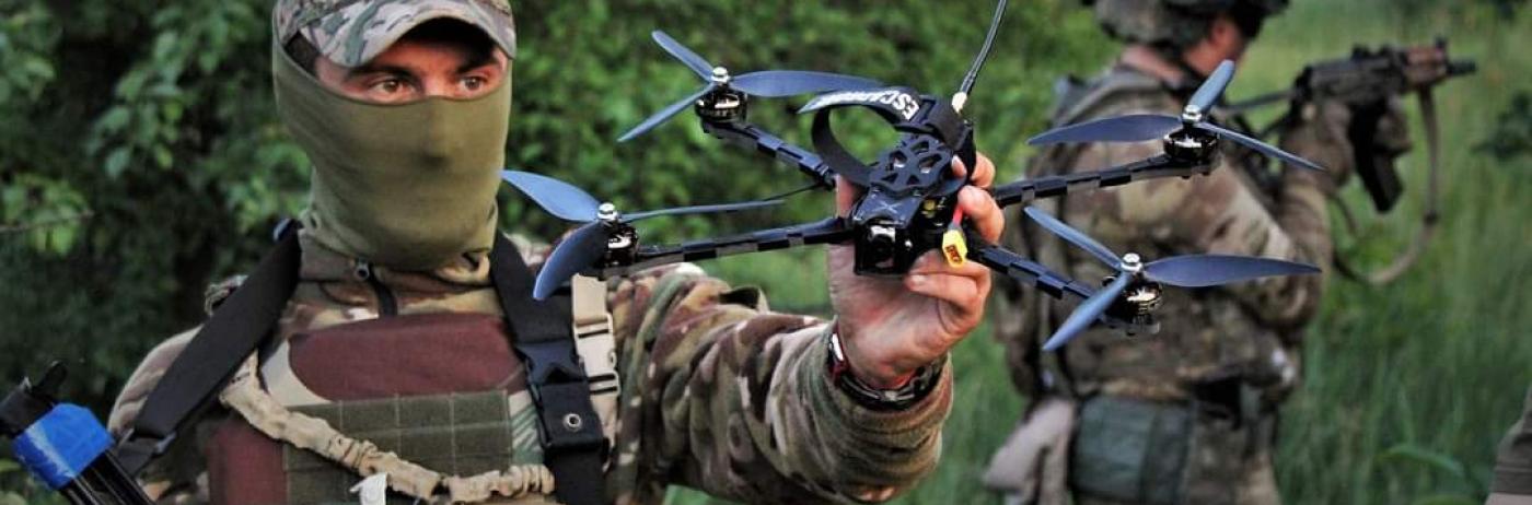 Ucrainenii au propria versiune a dronei chineze Mavic, dar problema rămâne: Majoritatea componentelor sunt din China