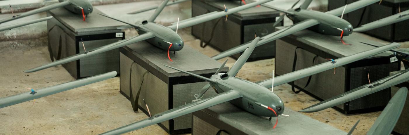 Premieră în războiul dronelor: Ucraina a depășit Rusia în ceea ce privește numărul de drone folosite într-o lună