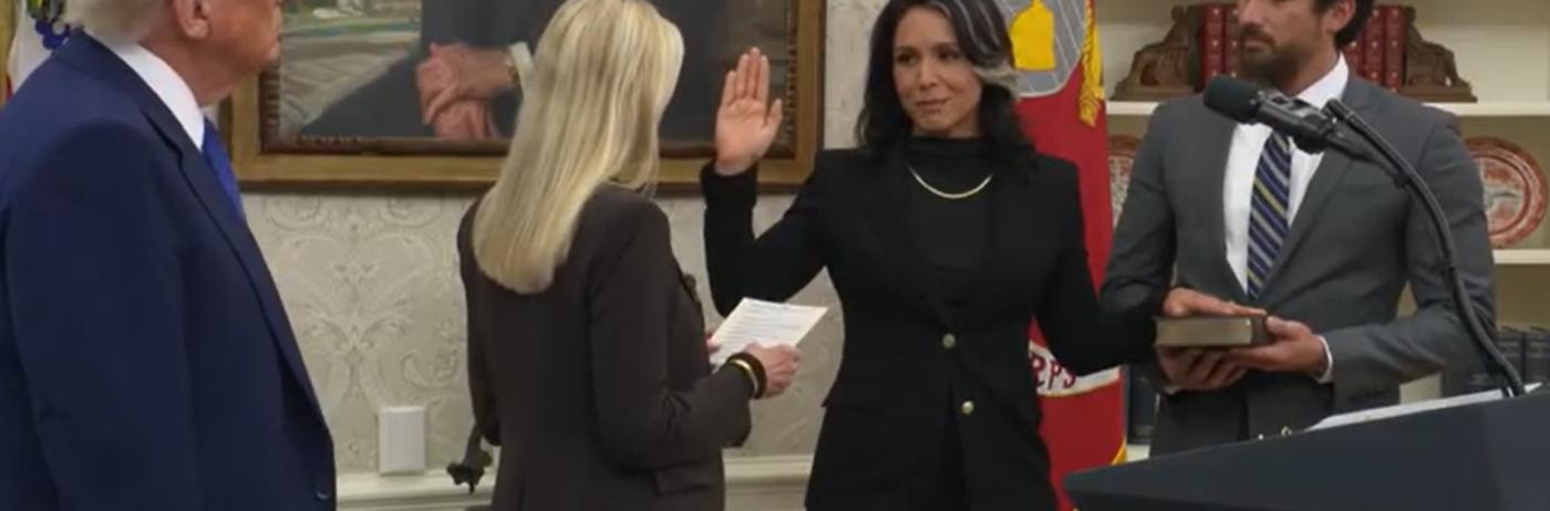 Șefa comunității de informații a SUA, Tulsi Gabbard, a demisionat 