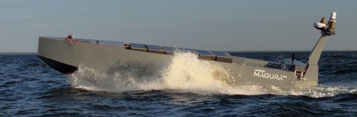 Ucraina lansează „mini-portavionul” pentru drone: Platforma maritimă MV11 va lansa zeci de interceptoare aeriene de pe mare