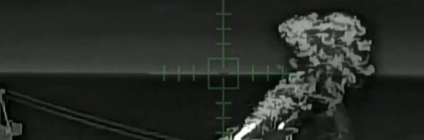 O nouă lovitură a Ucrainei marca GUR (Video): Dronele ucrainene au lovit de 12 ori o navă logistică rusească în Mediterană, în apropiere de Creta 