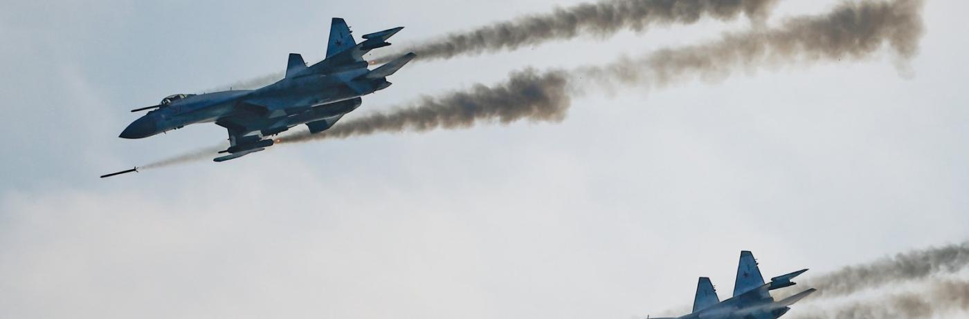 Rușii pierd două Su-35 moderne chiar în interiorul țării. Avioanele s-au ciocnit în zbor iar rolul Ucrainei în incident nu e încă elucidat