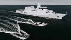 Dialog surprins între Radu Miruță și oficiali Damen. Ministrul a fost invitat să viziteze Galațiul, singurul șantier din România unde se constiesc nave militare