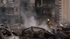 La numai patru zile de la ultimul atac masiv, rușii au lovit din nou zona Kiev cu rachete și drone