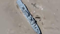 De ce a construit China în deșert o replică la scară reală a unui distrugător american Arleigh Burke, la 2.700 km de cel mai apropiat ocean
