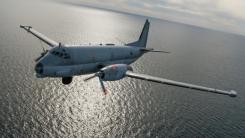 Avion francez de patrulare maritimă chemat de România la Mihail Kogălniceanu: Ce misiune execută Atlantique 2 în Marea Neagră