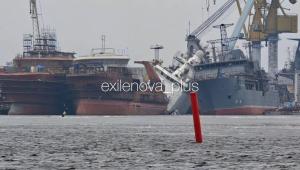 Au „spart” la propriu spărgătorul de gheață Purga. Ucrainenii au ajuns cu dronele lângă St. Petersburg unde au lovit nava artică a Rusiei