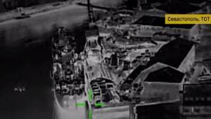 Dezastru pentru ruşi în Golful Sevastopol: Ucrainenii publică dovezile video cu momentul atacării navelor Yamal și Nikolai Filchenkov