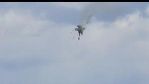 Momentul în care două avioane EA-18G Growler au intrat în coliziune în SUA (Video)