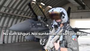 Interviu cu pilotul român de F-16 care a doborât la foc automat două drone ruse în 24 de ore (Video). „Nu sunteți singuri, noi suntem acolo să vă protejăm”