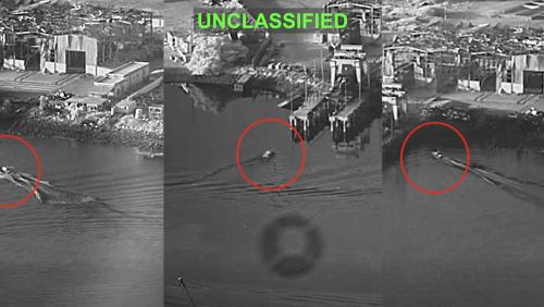 În premieră SUA lovesc cu drone kamikaze Corsair un submarin și nave iraniene. Copy paste Ucraina