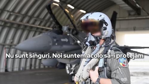 Interviu cu pilotul român de F-16 care a doborât la foc automat două drone ruse în 24 de ore: „Nu sunteți singuri, noi suntem acolo să vă protejăm”