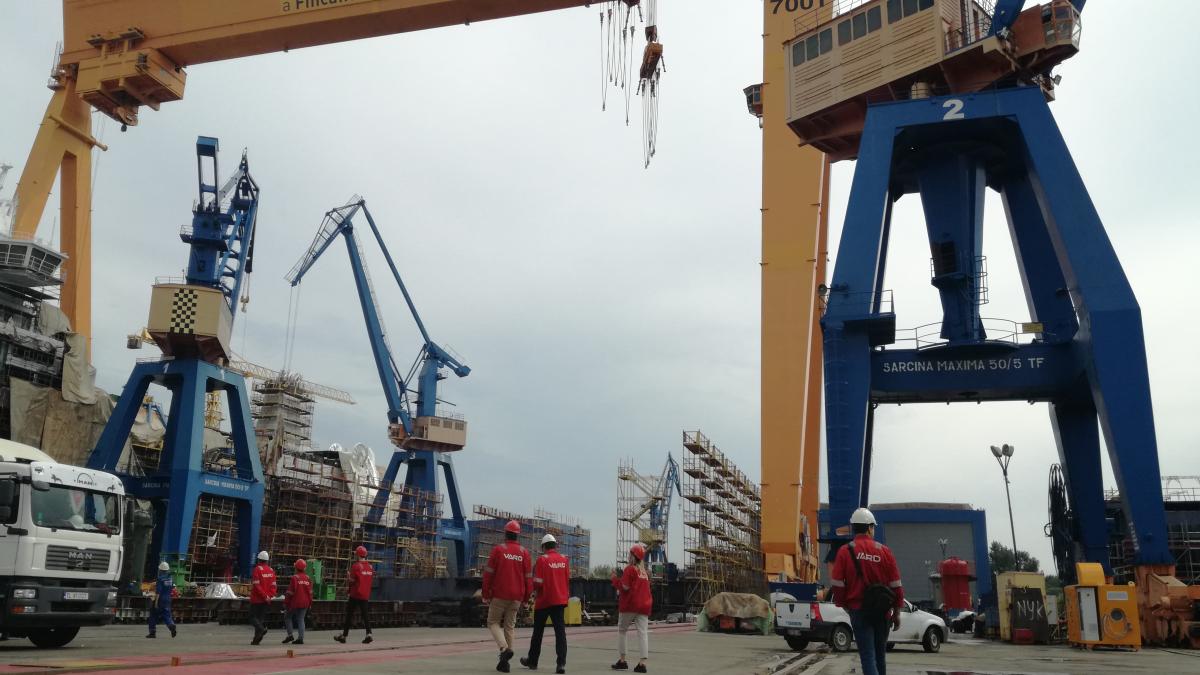 Fincantieri: Vard Tulcea și Vard Brăila, șantierele navale care contribuie la dezvoltarea României