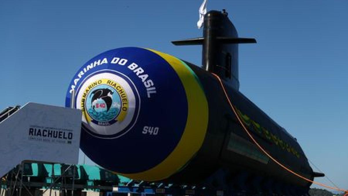 Brazilia a lansat primul dintre cele cinci submarine de atac (Foto/Video)