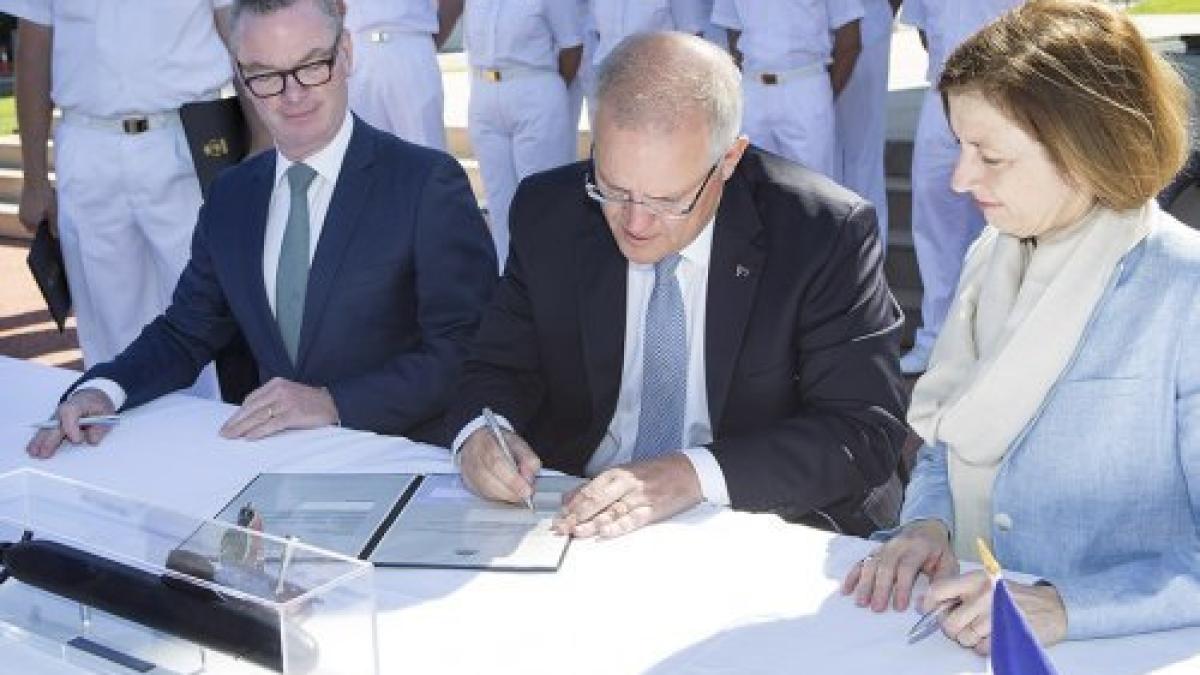 Naval Group a semnat contractul cu Australia pentru cele 12 submarine (Video)