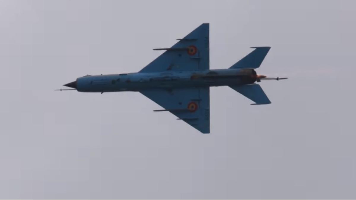 MiG-21 LanceR a făcut senzație la mitingul aviatic RIAT din Marea Britanie