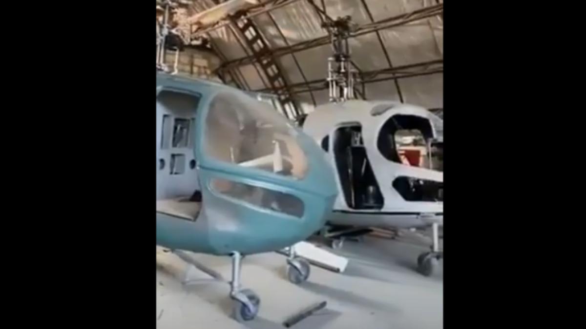 Afacerea 'elicopterul'. Mai multe persoane din Transnistria produceau ilegal elicoptere Ka-26