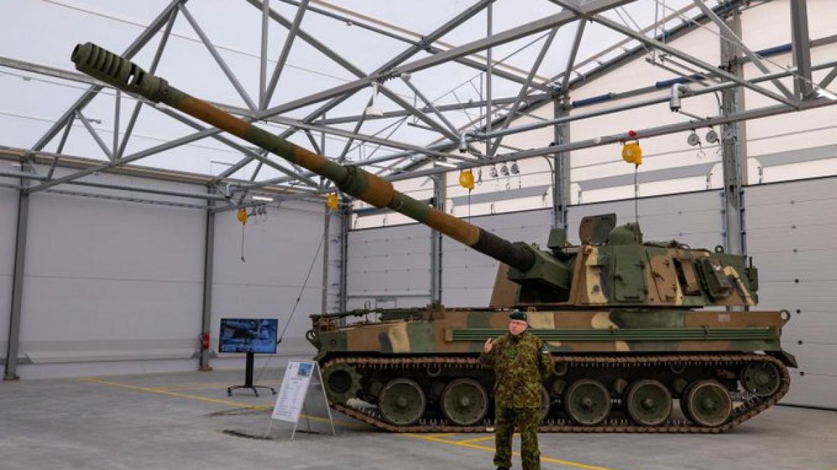 Forțele de Apărare din Estonia au primit primele două obuziere autopropulsate K9 Thunder (Foto/Video)
