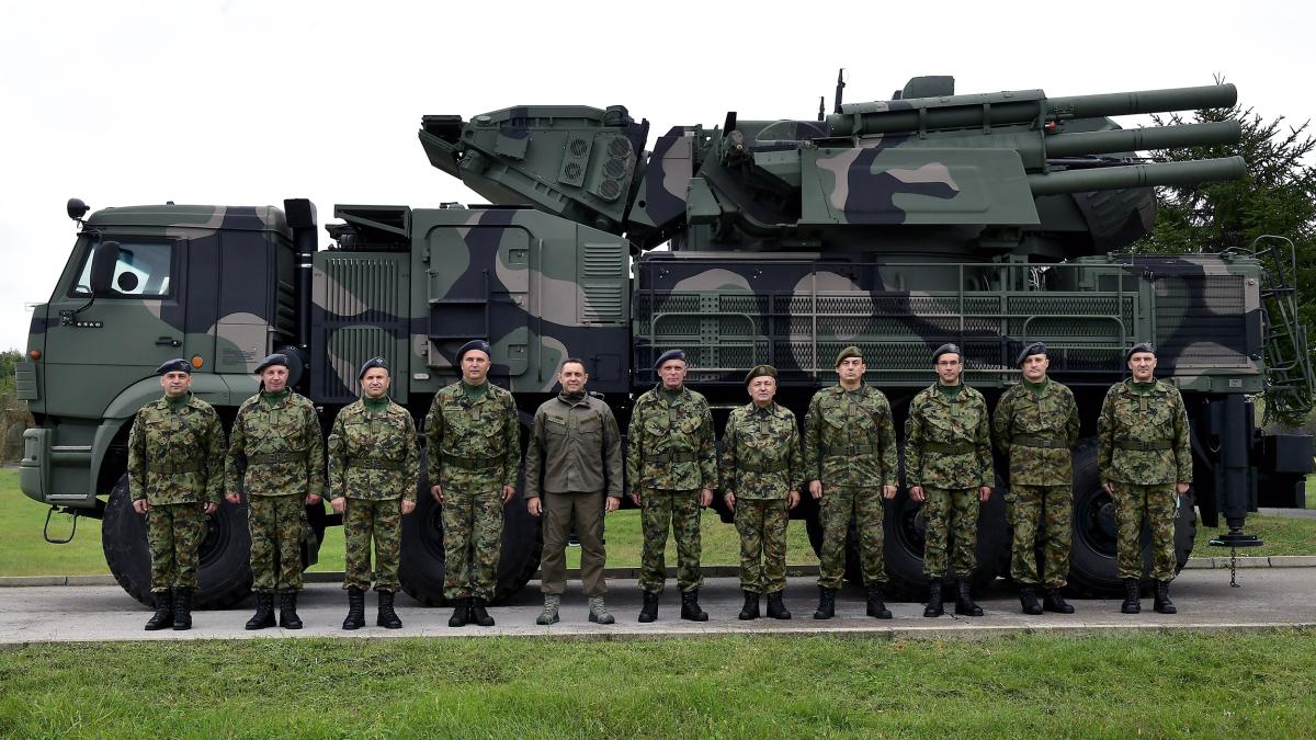 Ministrul sârb al Apărării este mândru de capacitatea sistemelor Pantsir-S1 (Video)