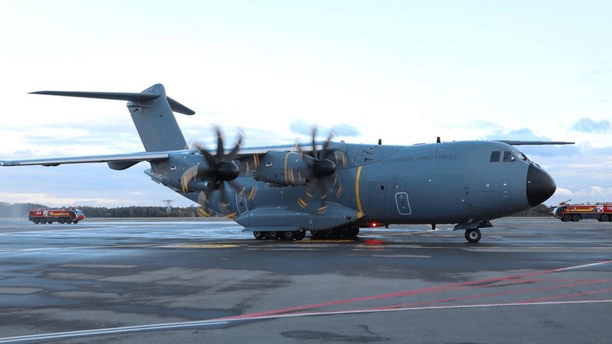 Forțele Aeriene Belgiene au primit primul avion de transport militar Airbus A400M Atlas (Video)
