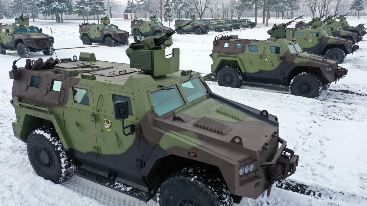 Vehicule blindate BOV M16 Milosh pentru Forțele Armate Sârbe (Foto/Video)
