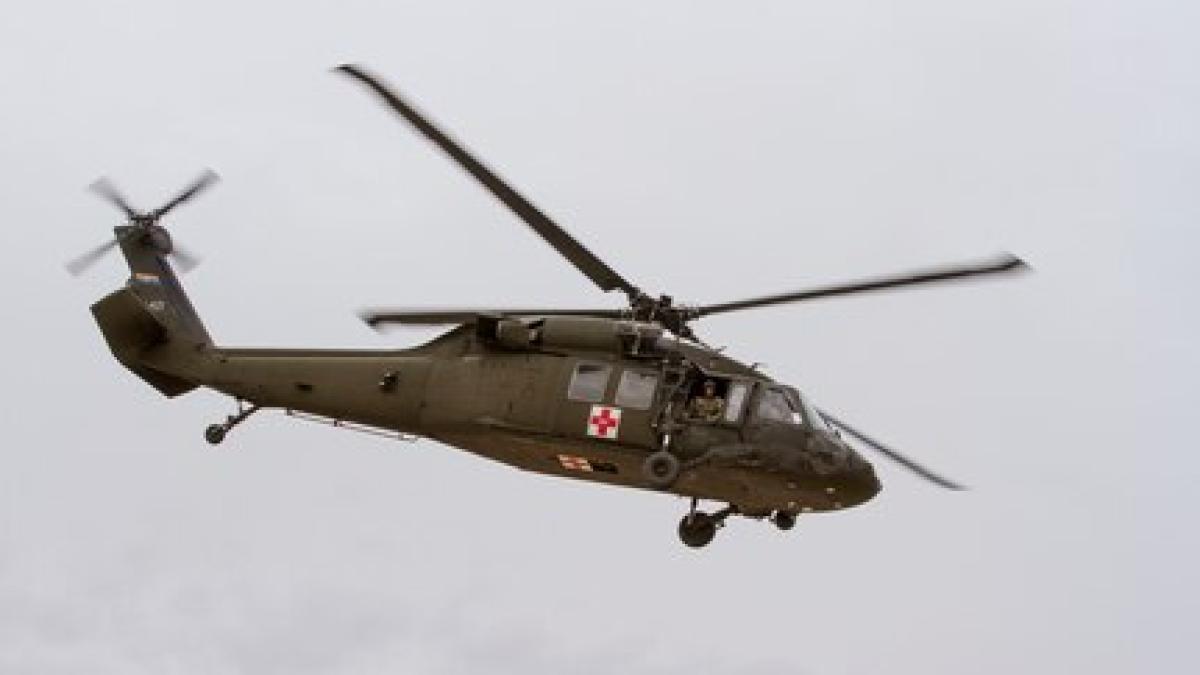 Un elicopter UH-60 Black Hawk s-a prăbuşit în statul New York (Foto/Video). Trei militari ai Gărzii Naţionale au murit