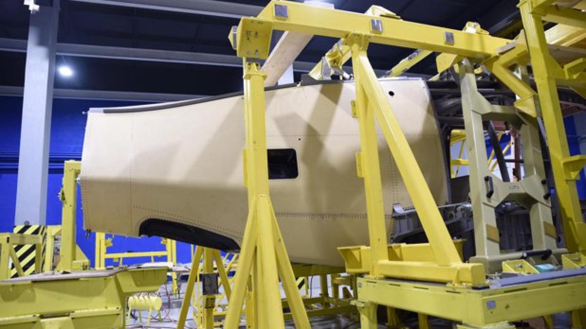 Fuzelajul celui mai rapid elicopter, produs în România la Romaero (Video)