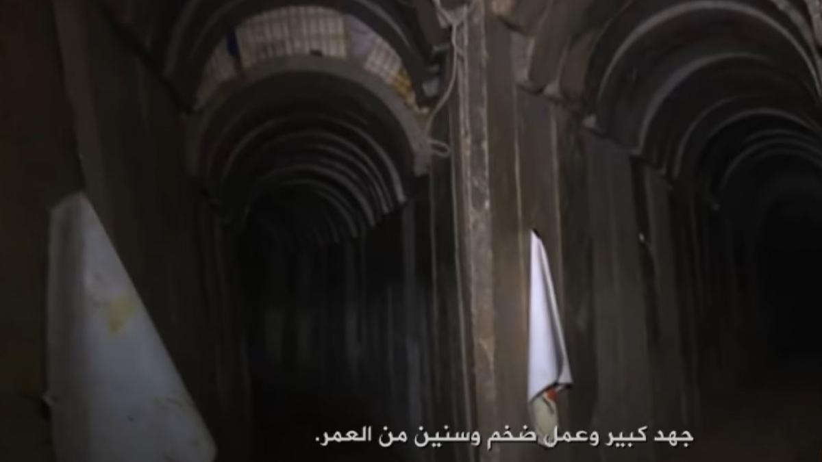 IDF a prezentat modul în care Hamas a construit o rețea teroristă subterană în inima Gaza