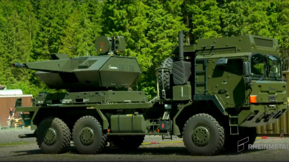 Faceţi cunoştinţă cu sistemul de apărare aeriană Skynex, dezvoltat de compania germană Rheinmetall (Foto/Video)