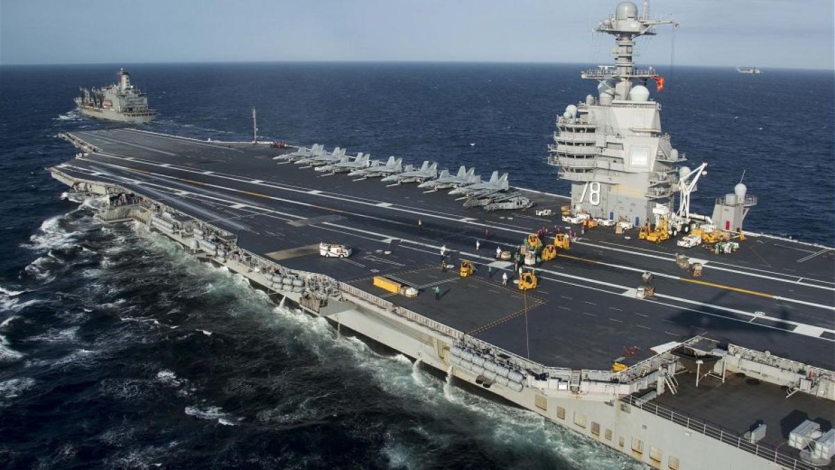 USS Gerald R. Ford, aproape de prima misiune. SUA au finalizat integrarea sistemelor AWE pe cel mai scump portavion din istorie (Video)
