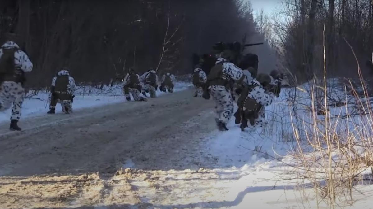 Forțele ucrainene au pregătit operațiuni de război de gherilă urbană la Cernobîl. Exerciții în orașul fantomă (VIDEO)