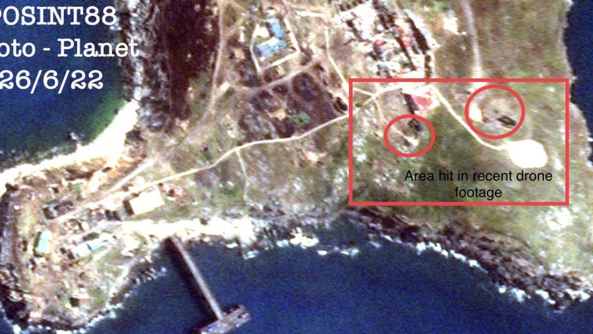 Forțele ucrainene au lovit din nou pozițiile rusești de pe Insula Șerpilor (Video)