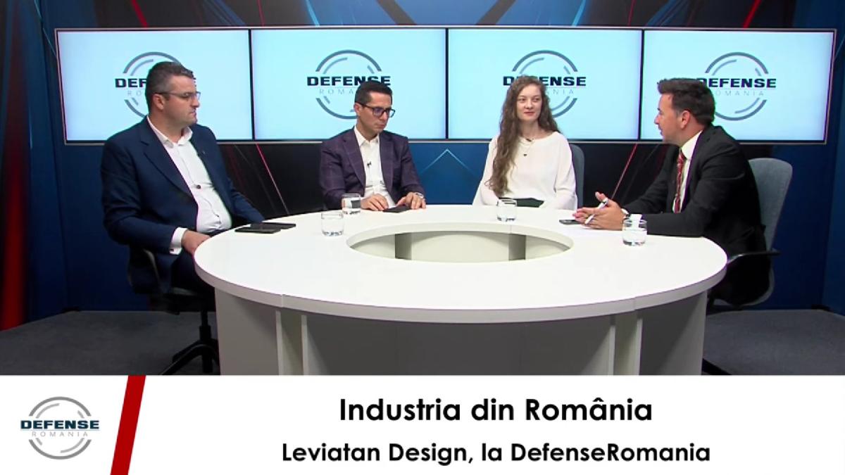 Industria din România, modele de succes. Echipa Leviatan Design, în studiourile DefenseRomania