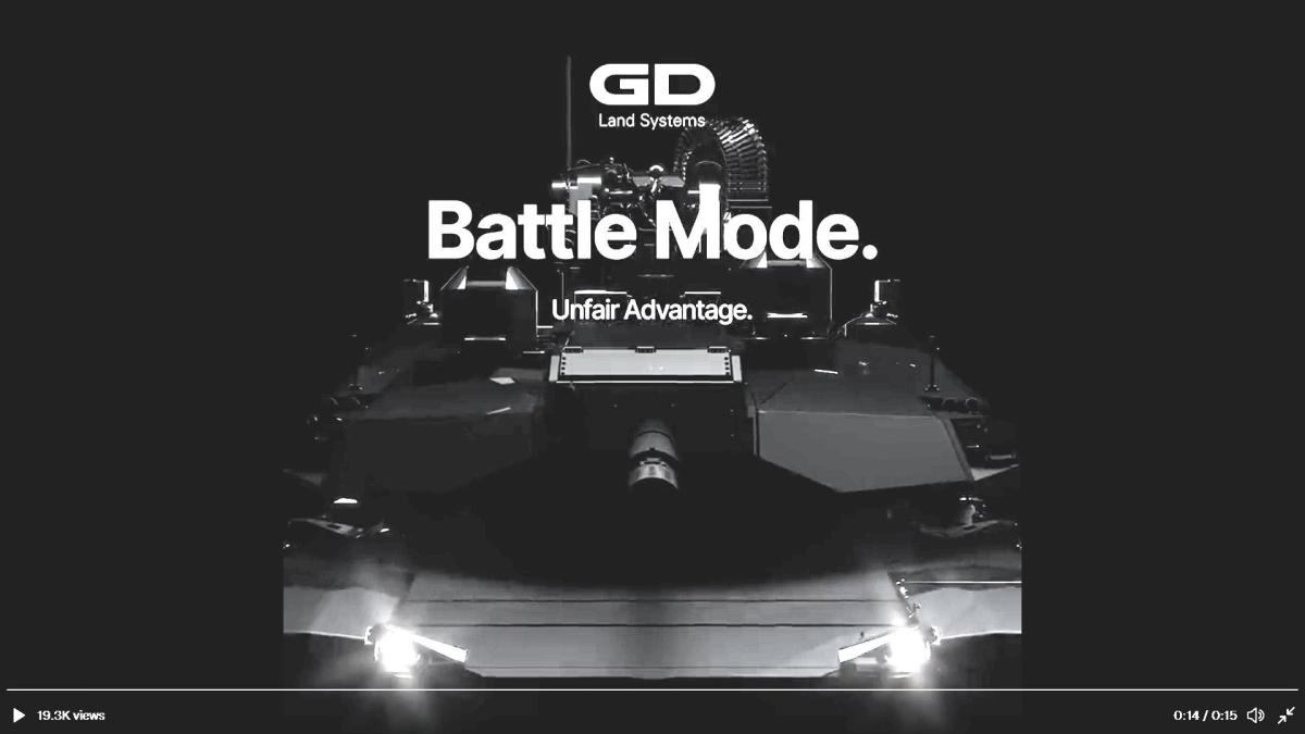 O nouă generație de tancuri americane: Compania General Dynamics anunţă prezentarea lui AbramsX (Video)