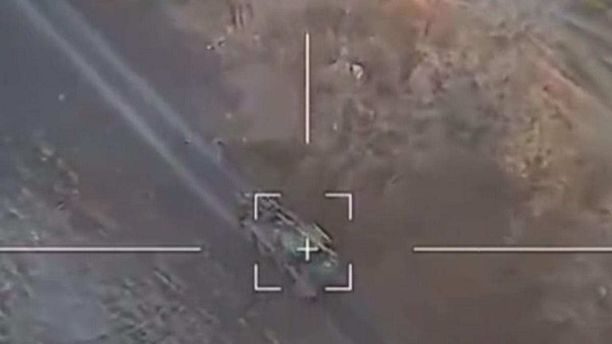 Un obuzier francez CAESAR a fost distrus în premieră în Ucraina de o dronă kamikaze Lancet a Rusiei (Video)