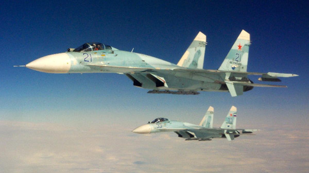 Rusia prezintă cum „domină” spațiul aerian al Ucrainei: Imagini în premieră cu Su-27 uzate, folosite în războiul din Ucraina (Video)