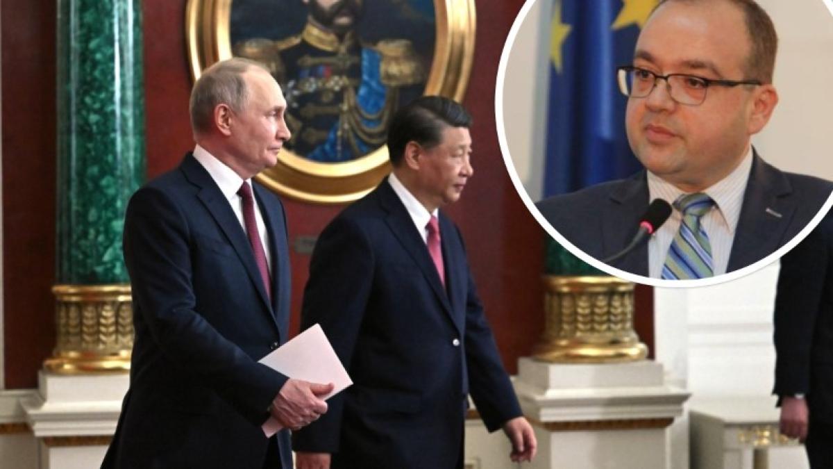 Vizita lui Xi Jinping la Moscova: Prăbușirea Rusiei ca mare putere mondială | Valentin Naumescu, la Obiectiv EuroAtlantic la DefenseRomania