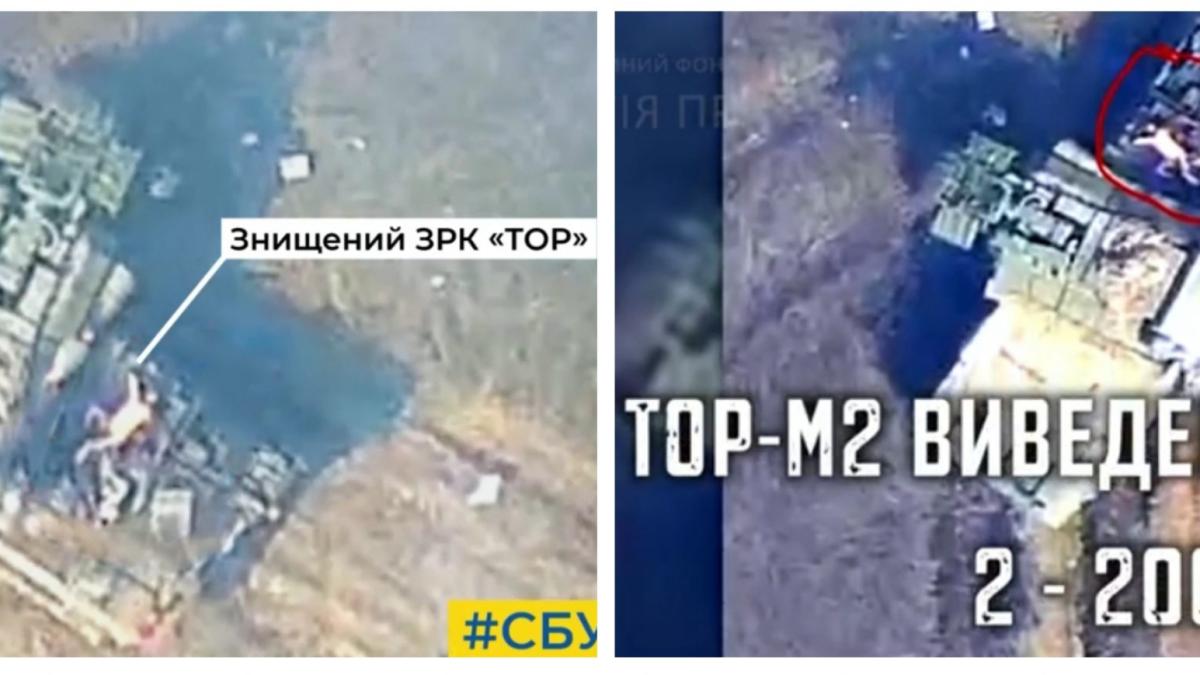 Forţele ucrainene pentru Operaţii Speciale au utilizat drone kamikaze pentru a distruge două sisteme ruseşti de rachete (Foto/Video)