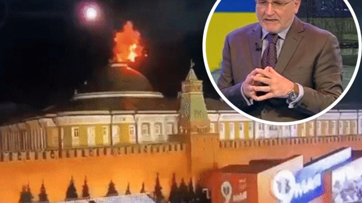 Sub steag fals. Cine a „atacat” Kremlinul și ce urmează? Generalul (r.) Mircea Mîndrescu vine la Obiectiv EuroAtlantic la DefenseRomania