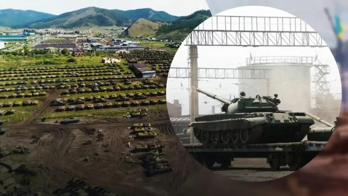 Rusia a scos din depozite mii de tancuri sovietice pentru a le desfășura în Ucraina: T-62 a fost salvat de la casat şi trimis pe front