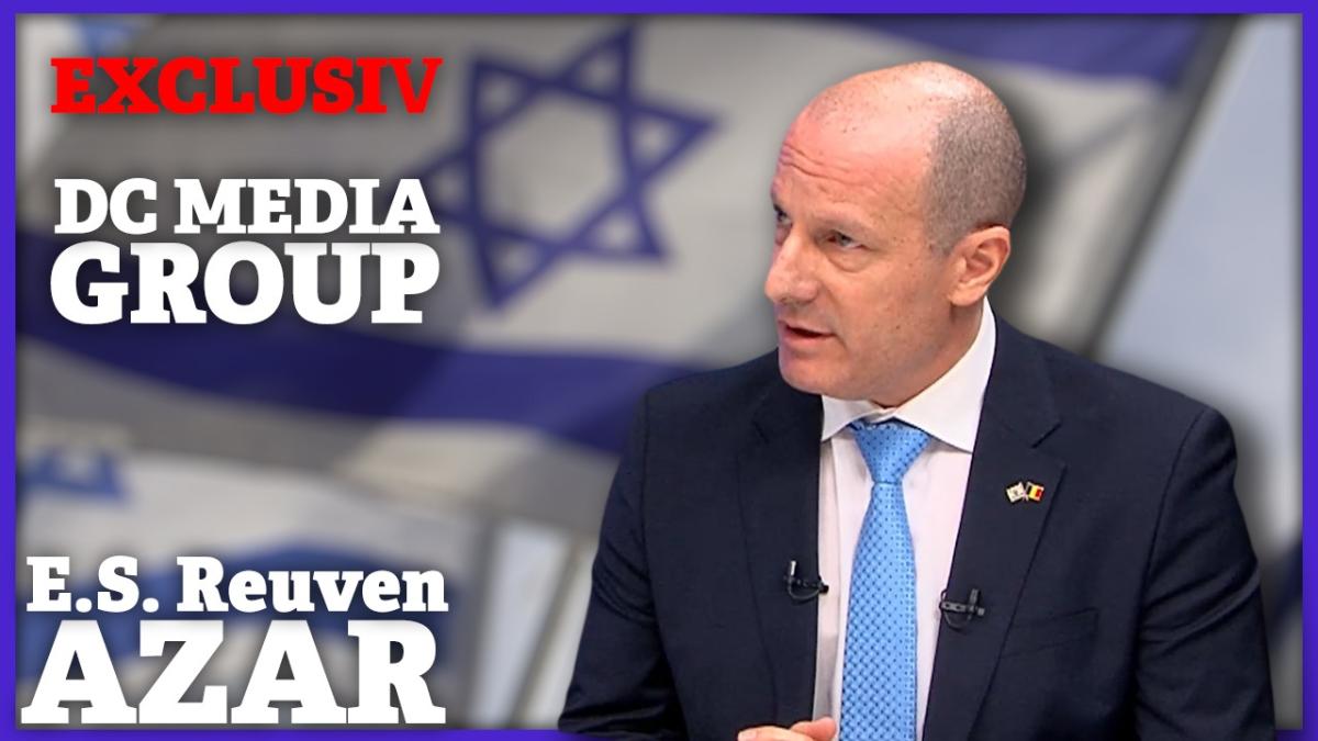 E.S. Reuven Azar, ambasadorul Israelului în România, dezvăluiri privind situația de pe front și negocierile. Războiul cu Hamas are un singur end game