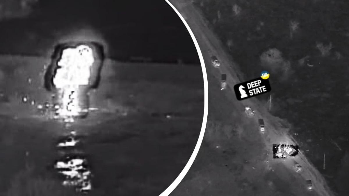 Trupele ucrainene distrug un convoi rusesc în apropiere de Avdiivka (Foto/Video)