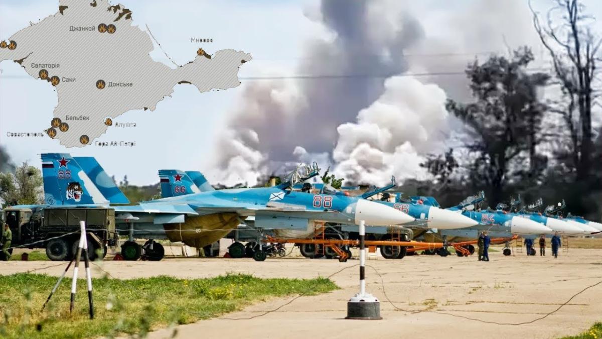 Urmările atacului ucrainean cu rachete asupra bazei ruse Saky: Rușii deplâng lipsa adăposturilor pentru aeronave