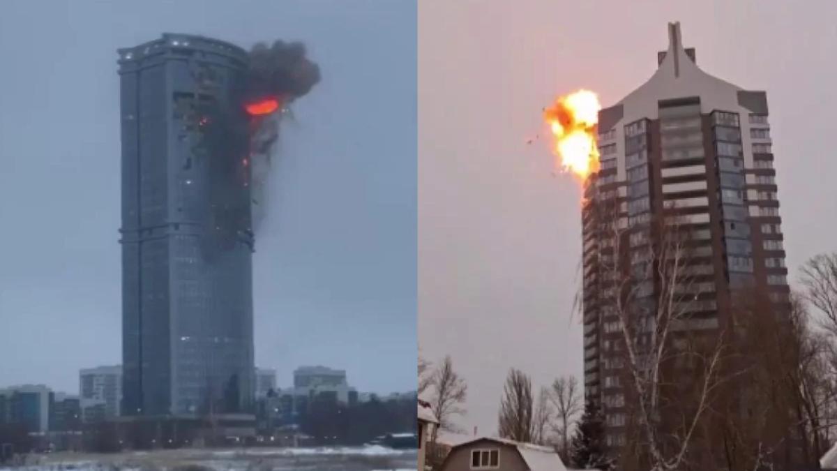 Orașul rus Kazan, sub asediul atacurilor ucrainene. Drone kamikaze au lovit mai multe clădiri, zborurile de pe aeroport sunt suspendate (Video)