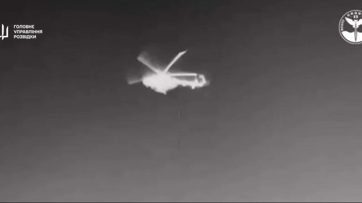 Pentru prima dată, ucrainenii au doborât un elicopter rusesc cu o rachetă trasă de o dronă navală