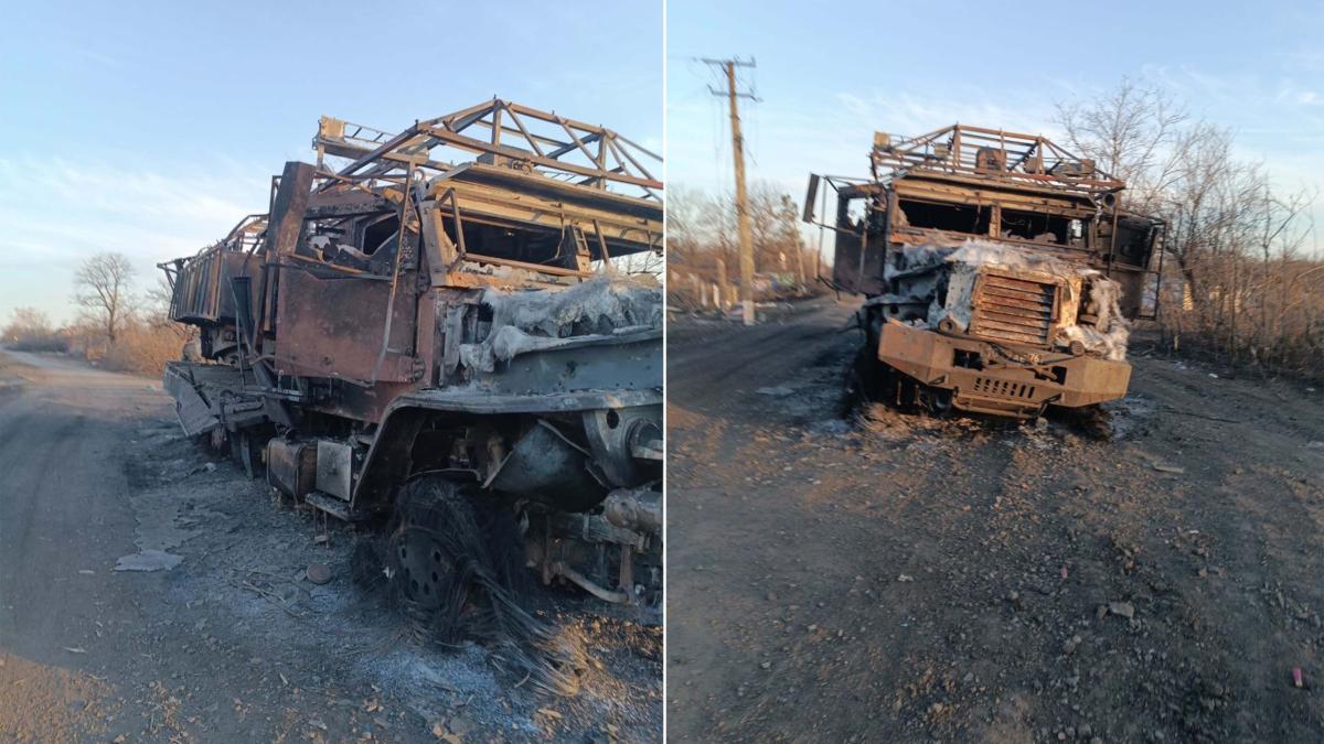 Ucraina distruge primul lansator de rachete termobarice rusesc TOS-2 Tosochka (Foto)