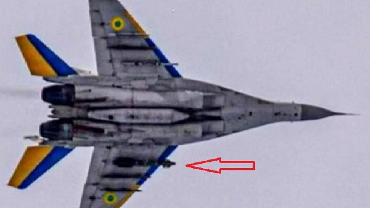 Atac de precizie efectuat de ucraineni în Kursk (Video): Un avion MiG-29 lovește cu o bombă AASM Hammer locul de unde ruşii lansau drone