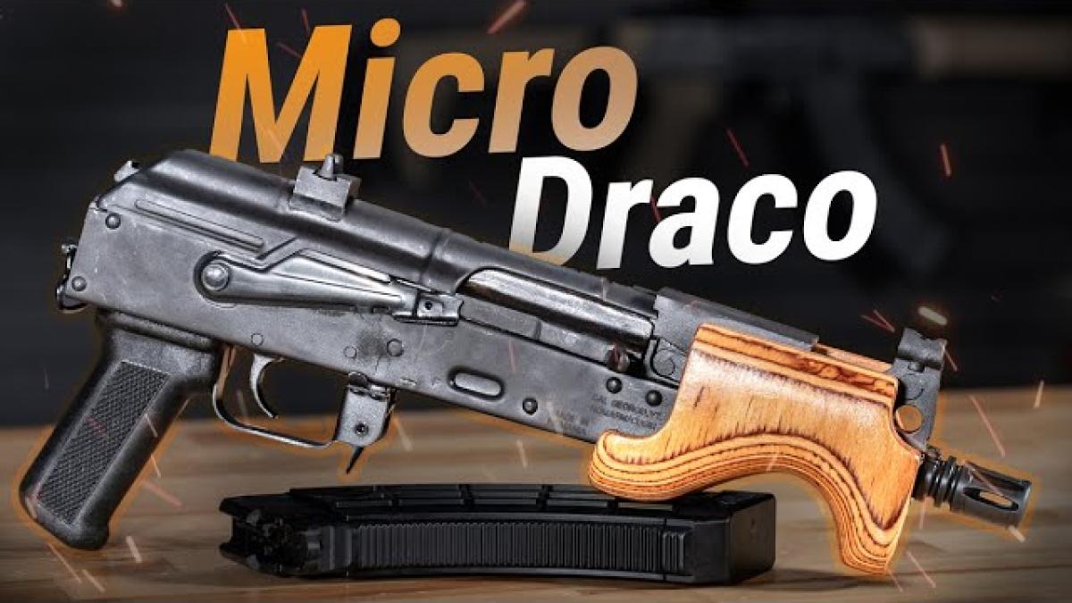 Pistolul AK românesc Micro Draco își continuă „cariera” pe piața de arme din SUA. Un nou acord semnat cu americanii pentru Micro Draco, „made in Cugir”