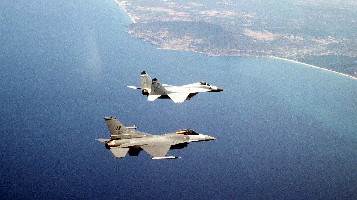 mig-29 german F-16 sua