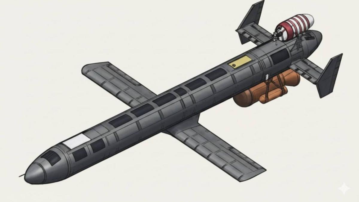 Ucraina raportează prima utilizare a dronelor  rusesti Geran-5, capabile să lanseze rachete aer-aer. Sursa foto: Defence-Blog.
